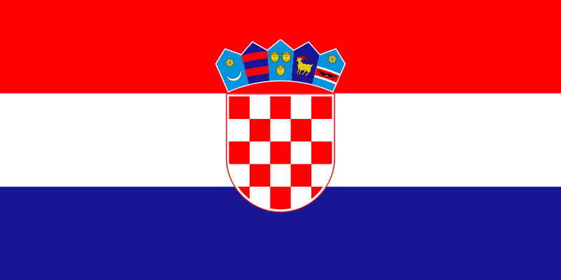 クロアチア共和国の国旗