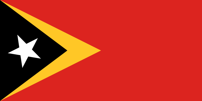 東ティモール民主共和国の国旗