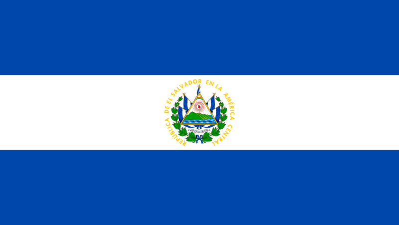 エルサルバドル共和国の国旗