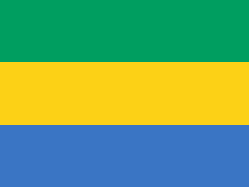 ガボン共和国の国旗