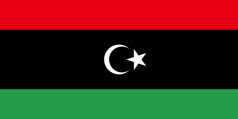 リビア国の国旗