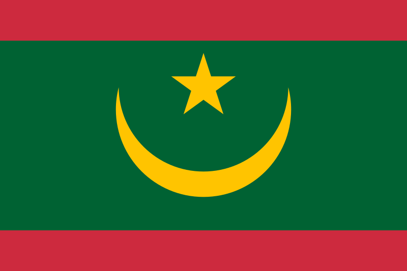 モーリタニア・イスラム共和国の国旗