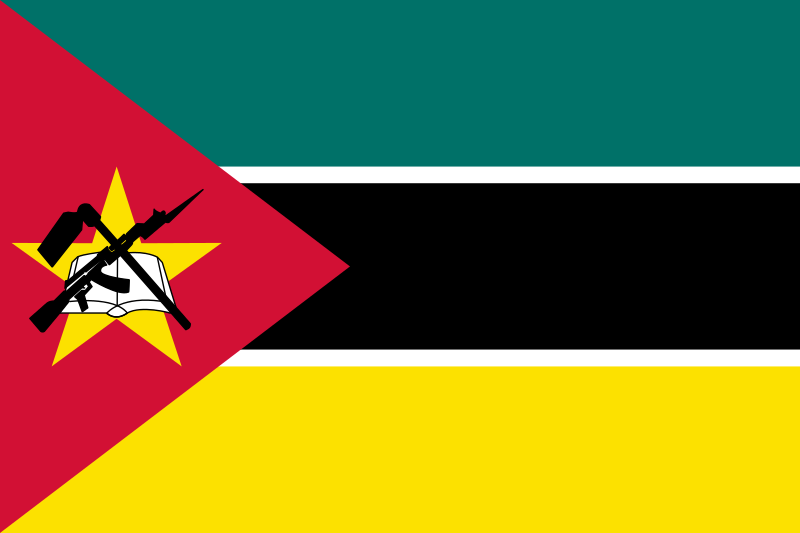 モザンビーク共和国の国旗