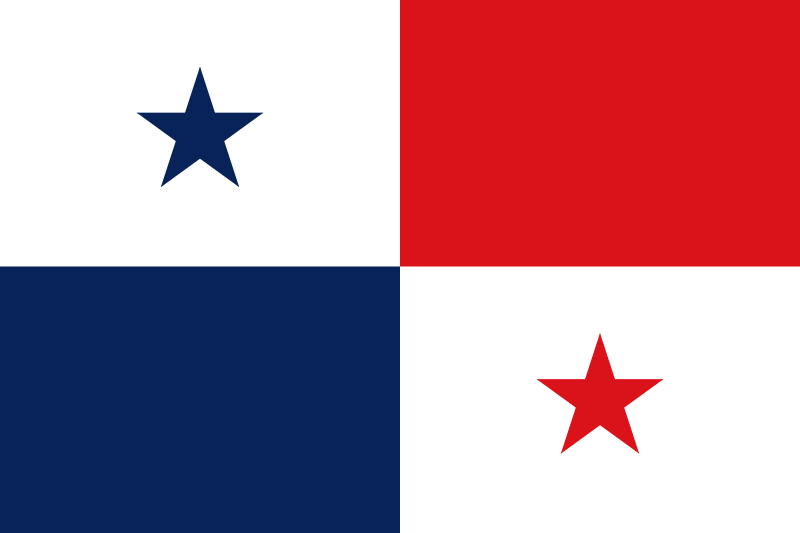 パナマ共和国の国旗