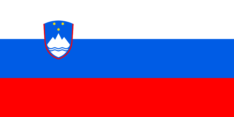 スロベニア共和国の国旗